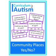 Community Places Yes or No Clip Cards